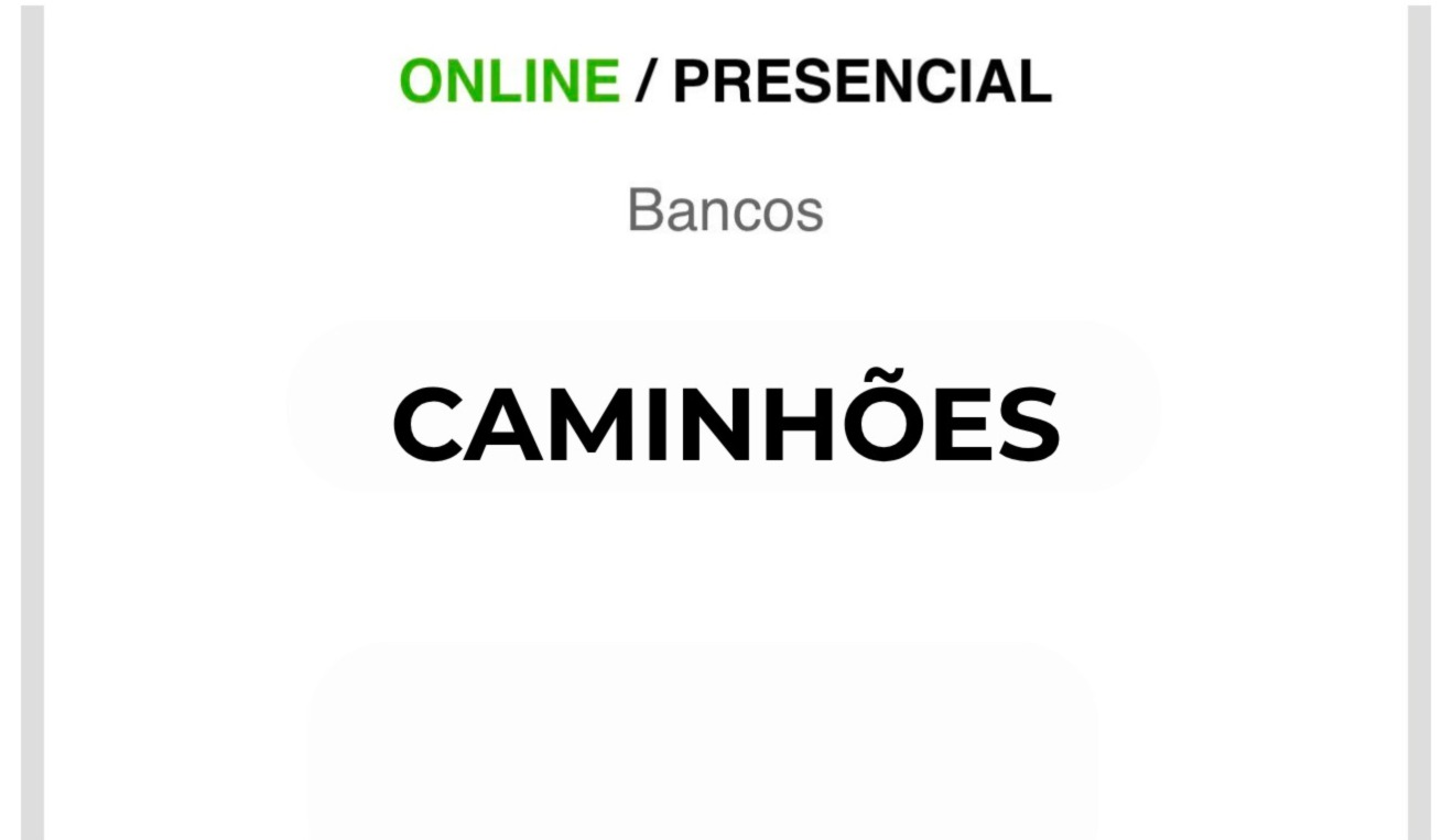 <center><b>Caminhões Recuperados de Financiamento</b> <center>Encerramento Dia 28/09/2026 as 12:00h